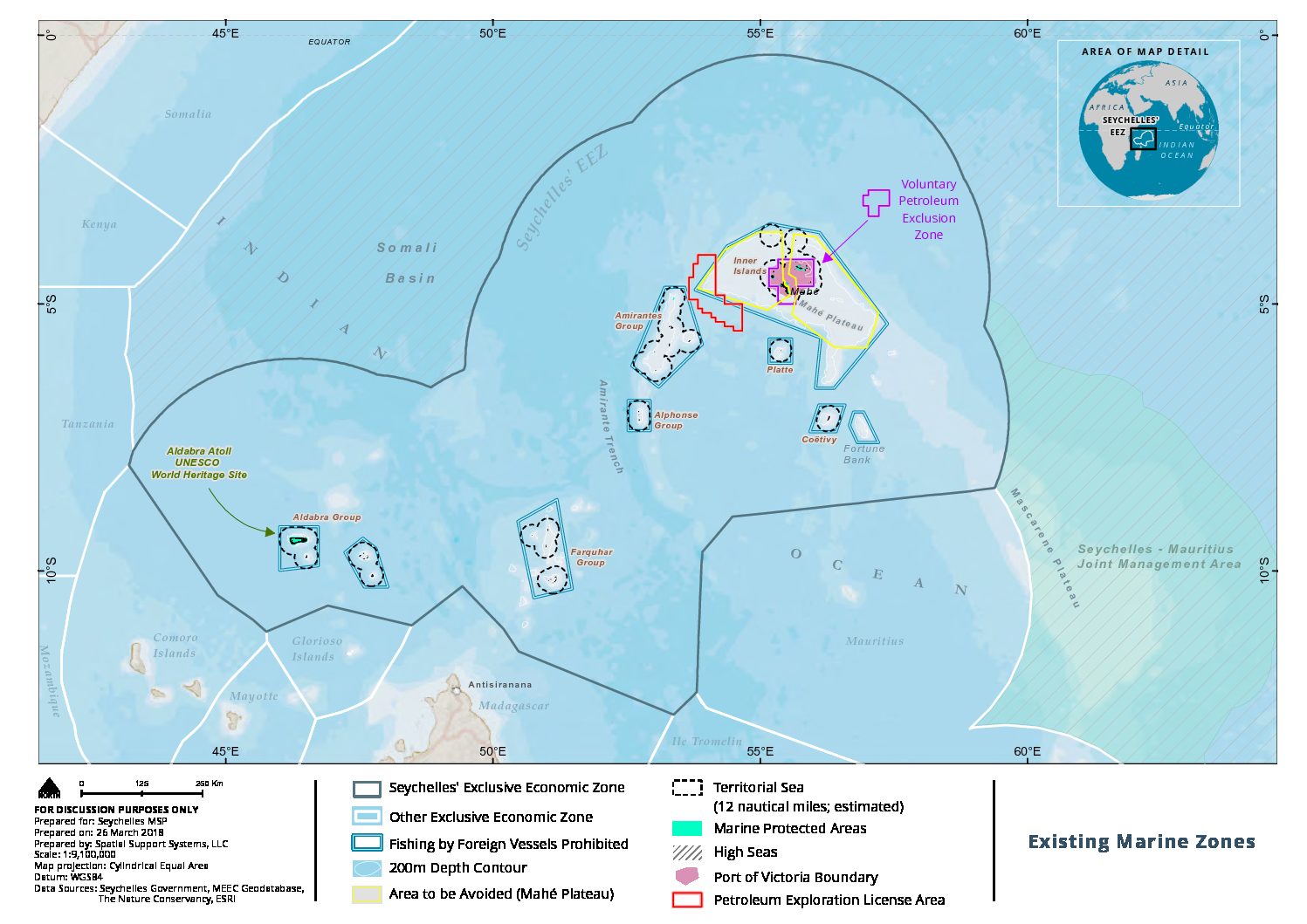 Карта en marine