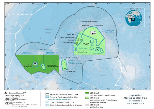Seychelles Cabinet approves Marine Spatial Plan